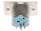 Разъем XLR 3P (3 Pin), "папа" ("штекер"), на корпус