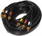 Кабель компонентный 3 x RCA (Тюльпан) - 3 x RCA (Тюльпан), 10 метров