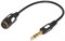 Кабель (переходник) DIN 5 Pin "мама" - Jack 6.3 мм "папа", стерео, 0.3 м