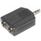 Переходник (разветвитель) Mini Jack 3.5 мм "папа" - 2 x Jack 6.3 мм "мама", стерео