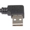 Кабель (переходник) угловой Micro USB 90° - USB 2.0 (AM) "папа" 90°, 0.3 м