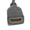 Переходник (кабель) угловой Micro HDMI "папа" 90 градусов "вверх" - HDMI "мама", 0.1 м
