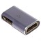 Переходник (соединитель) HDMI (f) - HDMI (f), угловой, 8K, UHD, HDMI 2.1