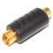 Переходник S-Video (Mini Din 4 Pin) - RCA "Тюльпан", позолоченный
