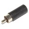Переходник Mini Jack 3.5 мм "мама" - RCA "Тюльпан" "папа"