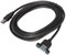 Кабель (удлинитель) USB 3.0 AF "мама" - USB 3.0 AM "папа", с креплением на корпус, 3 м