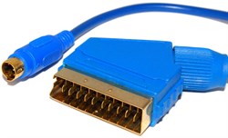 Кабель - переходник S-Video - SCART, 1.4 метра